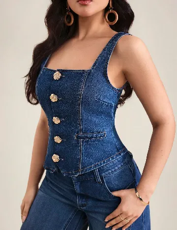 Top SHEIN, albastru