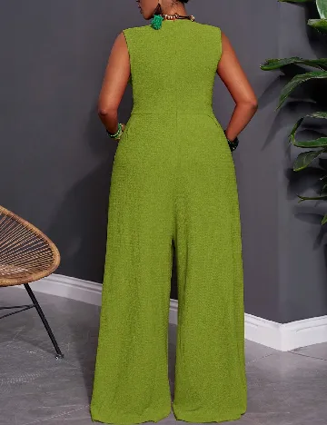 Salopeta SHEIN CURVE, verde