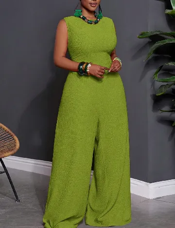 Salopeta SHEIN CURVE, verde