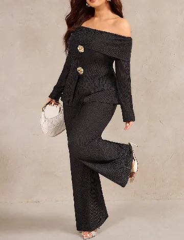 Compleu SHEIN CURVE, negru
