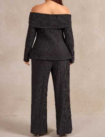 Compleu SHEIN CURVE, negru