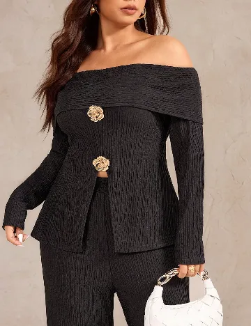 Compleu SHEIN CURVE, negru