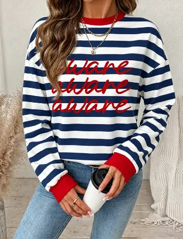 Bluza SHEIN, albastru