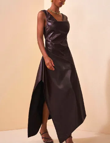 Rochie medie SHEIN, maro