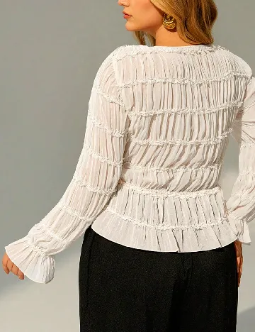 Bluza SHEIN CURVE, crem