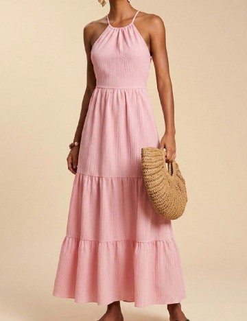 Rochie lunga SHEIN, roz