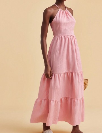 Rochie lunga SHEIN, roz