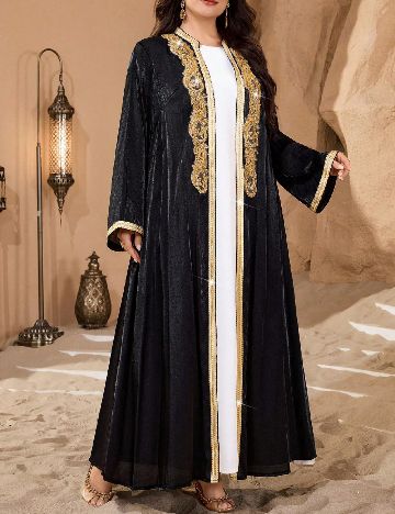 Kimono SHEIN CURVE, negru