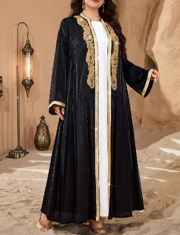 Kimono SHEIN CURVE, negru