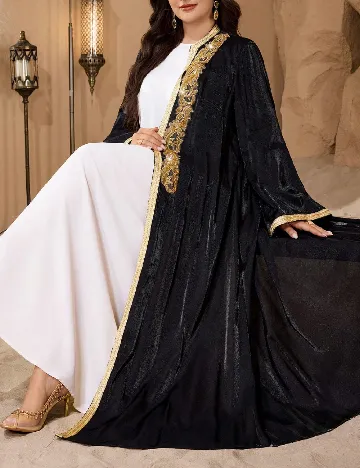 Kimono SHEIN CURVE, negru