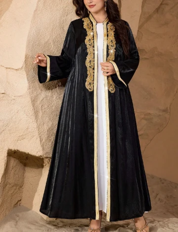 Kimono SHEIN CURVE, negru
