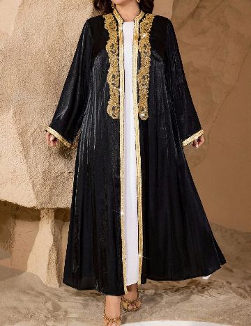Kimono SHEIN CURVE, negru