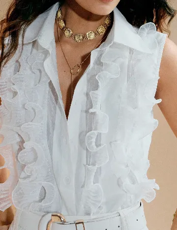 Bluza SHEIN, alb
