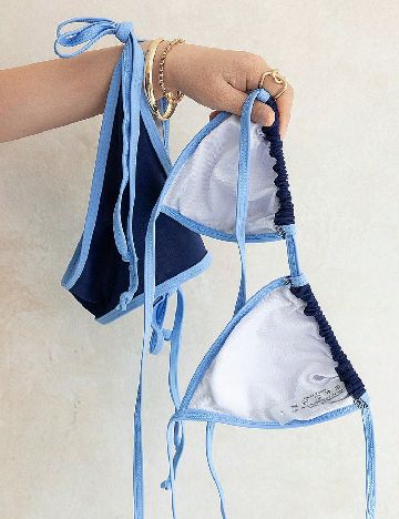 Costum de baie SHEIN, albastru