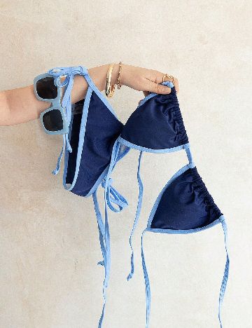 Costum de baie SHEIN, albastru
