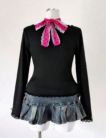 Bluza SHEIN CURVE, negru