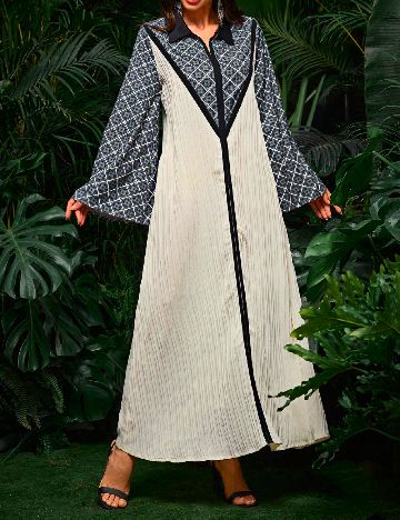 Rochie lunga SHEIN, ecru