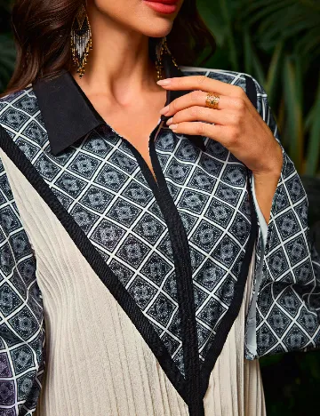 Rochie lunga SHEIN, ecru