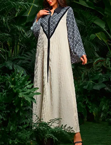 Rochie lunga SHEIN, ecru