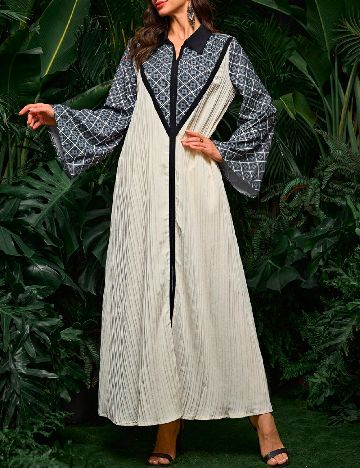 Rochie lunga SHEIN, ecru