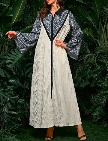 Rochie lunga SHEIN, ecru