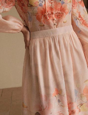 Fusta Anewsta, floral print