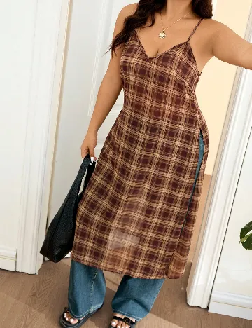 Bluza SHEIN CURVE, maro