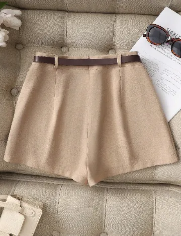 Fusta pantalon SHEIN, crem