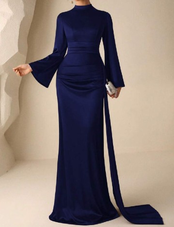 Rochie lunga SHEIN, bleumarin