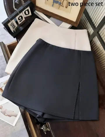Set Pantaloni scurti 2 perechi SHEIN, mix culori
