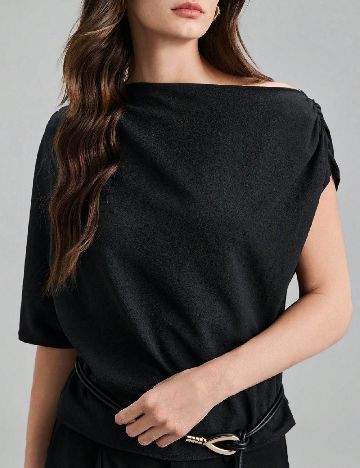 Top SHEIN, negru