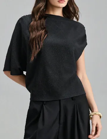 Top SHEIN, negru