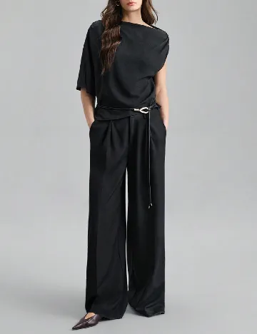 Top SHEIN, negru
