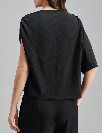 Top SHEIN, negru