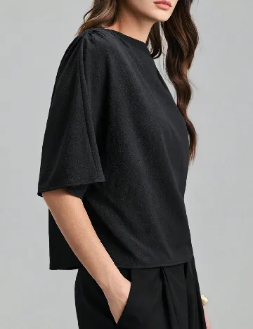 Top SHEIN, negru