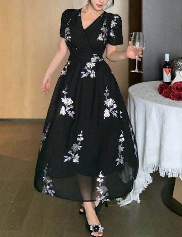 Rochie lunga SHEIN, negru