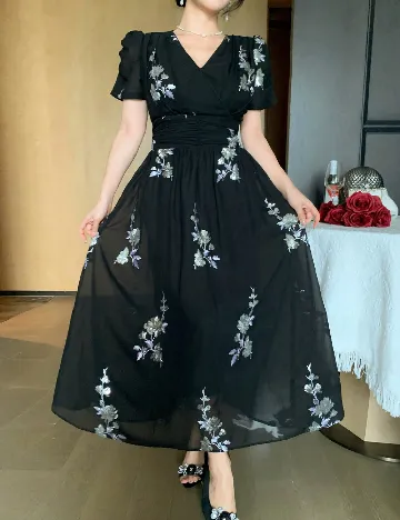 Rochie lunga SHEIN, negru