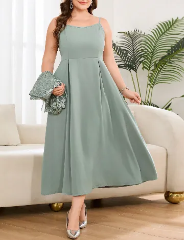 Compleu SHEIN CURVE, verde