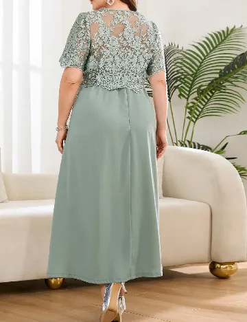 Compleu SHEIN CURVE, verde