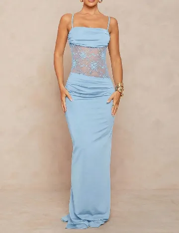 Rochie lunga SHEIN, albastru