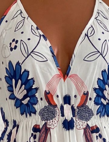 Rochie lunga SHEIN CURVE, alb