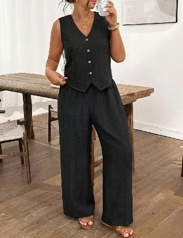 Compleu SHEIN CURVE, negru