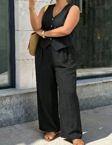 Compleu SHEIN CURVE, negru