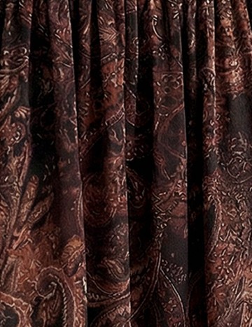 Rochie medie Aveloria, maro