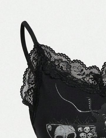 Top SHEIN, negru