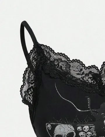 Top SHEIN, negru