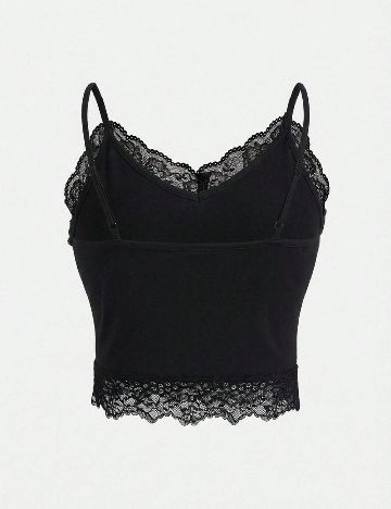 Top SHEIN, negru