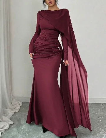Rochie lunga SHEIN, rosu