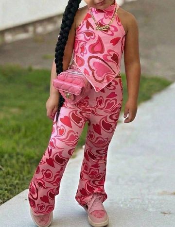 Compleu Shein Kids, roz