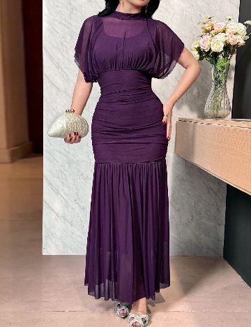 Rochie lunga SHEIN, violet
